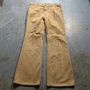 Vintage 1970’s Levi’s Bell Bottom Flare Pants Talon 42 Zip